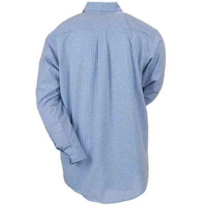 Red Kap Shirts: Men's Mini-Plaid Work Shirt SP74 WB - Image 3