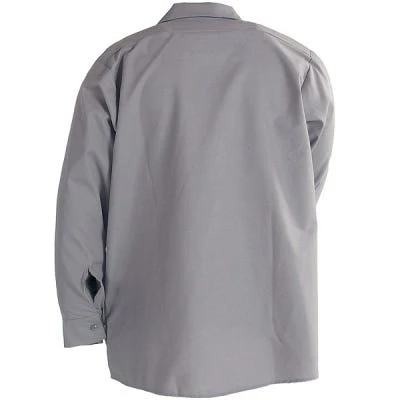 Red Kap Shirts: Men's Grey Long Sleeve Work Shirt SP14 GY