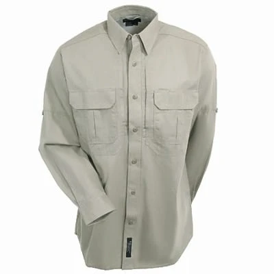 5.11 Tactical Shirt 72157 055 Khaki Long Sleeve Shirt - Image 4