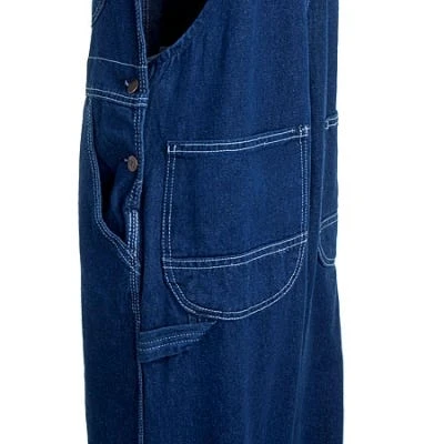 Key Overalls: Men's Cotton Denim 273 43 Garment Washed Bib Overalls - Image 3