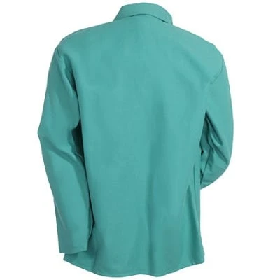Revco Coats: Men's F2 30 C Flame-Resistant Green Welding Coat - Image 2