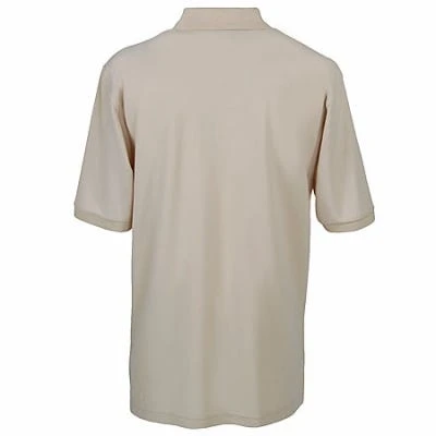 Port Authority Shirts: Men's Silk Touch Knit Polo Shirt K500 STN - Image 3