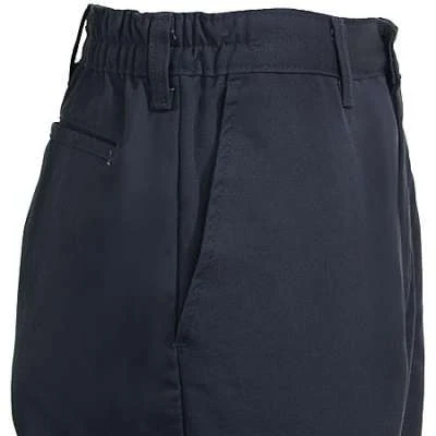 Red Kap Pants: Men's Black Elastic Insert PT60 BK Twill Work Pants - Image 2