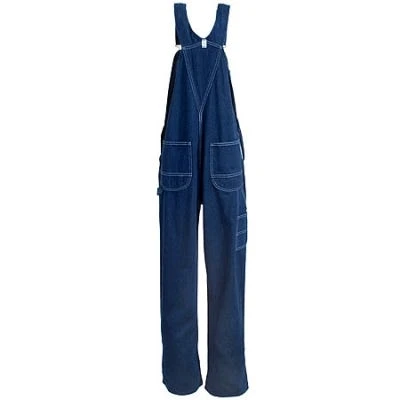 Key Overalls: Men's Firm Hand Cotton Denim 273 41 Bib Overalls - Image 2