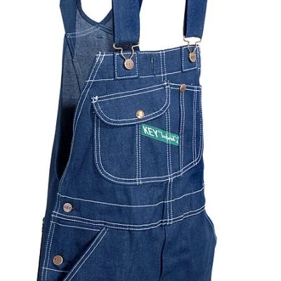Key Overalls: Men's Firm Hand Cotton Denim 273 41 Bib Overalls - Image 5