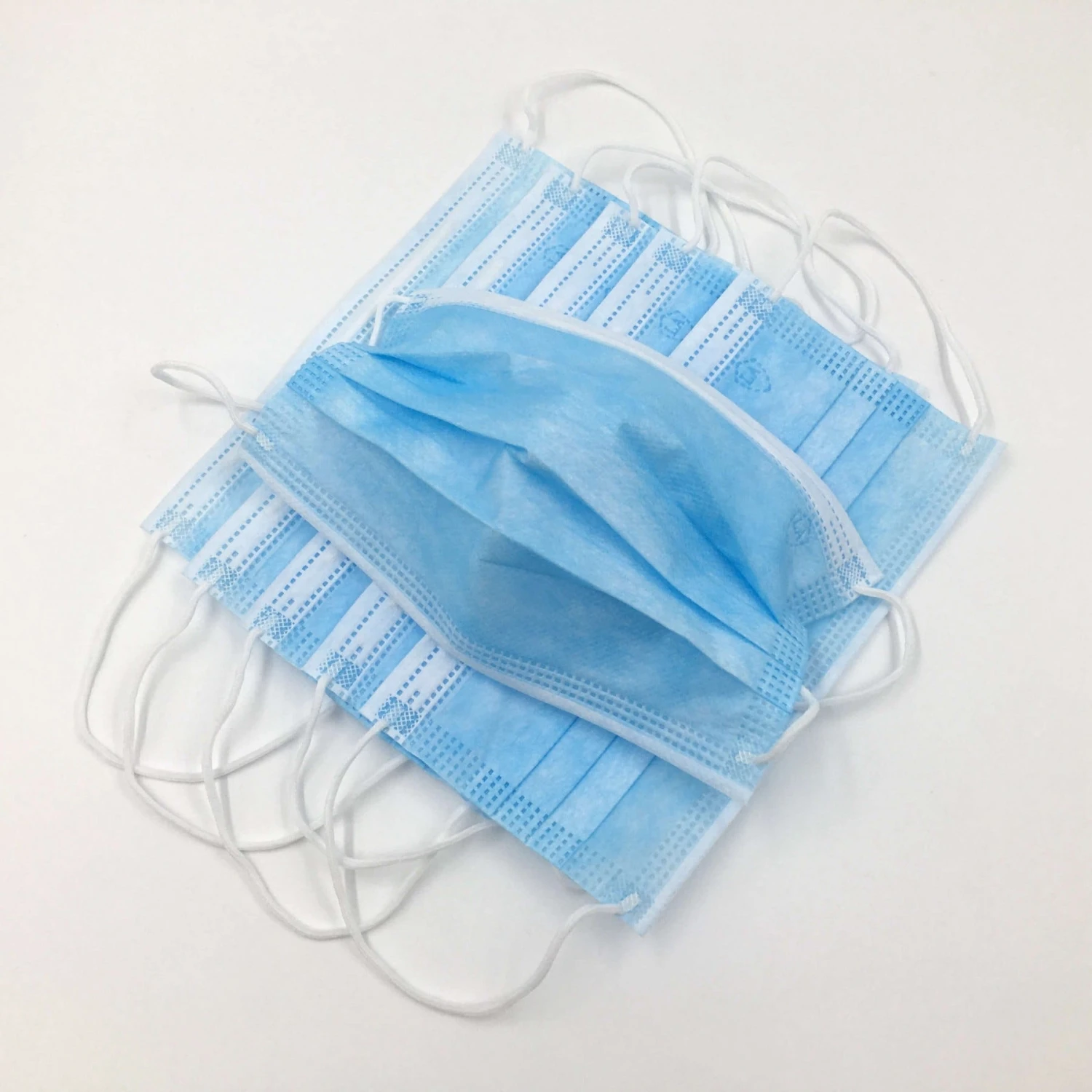 Non-Surgical Masks: LIBG 1891KD Blue 3 Layer Protection Children's Face Mask 50 Count - Image 4