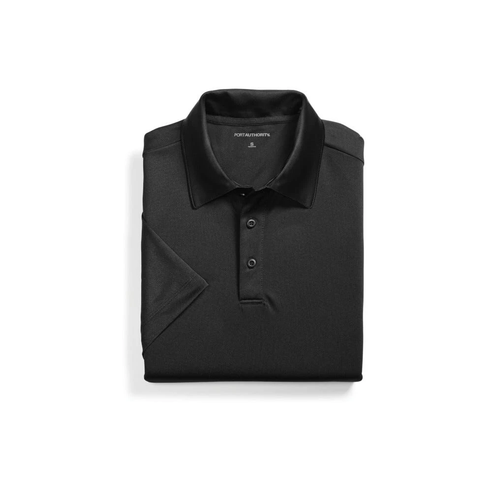 Port Authority Shirt: Men's K540 BLK Black Silk Touch Performance Polo - Image 5