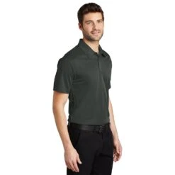 Port Authority Shirt: Men's K540 SG Steel Grey Silk Touch Performance Polo