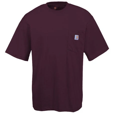 Carhartt Shirts: Men's K87 PRT Port Short Sleeve Heavyweight Loose Fit T Shirt - Image 2