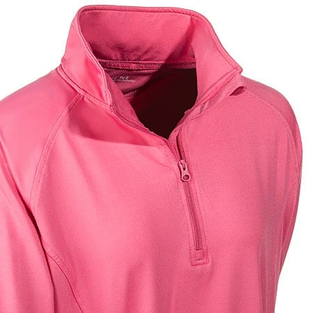 Sport-Tek Pullover: Ladies LST850 DRS Dusty Rose 1/2 Zip Pullover - Image 2