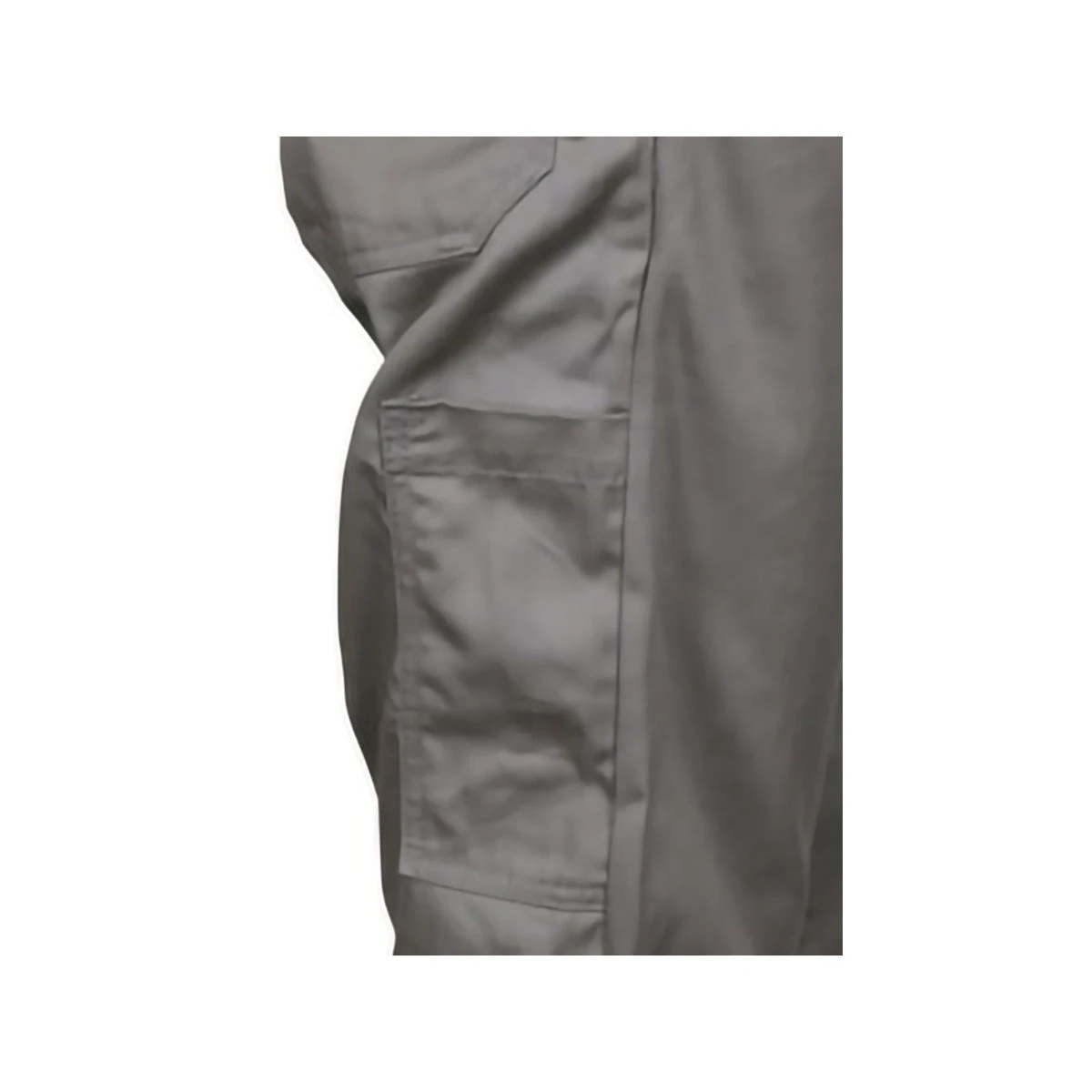 MCR Safety Coveralls: Men's SBC2011 Gray Summit Breeze FR Long Sleeve Coveralls - Image 5