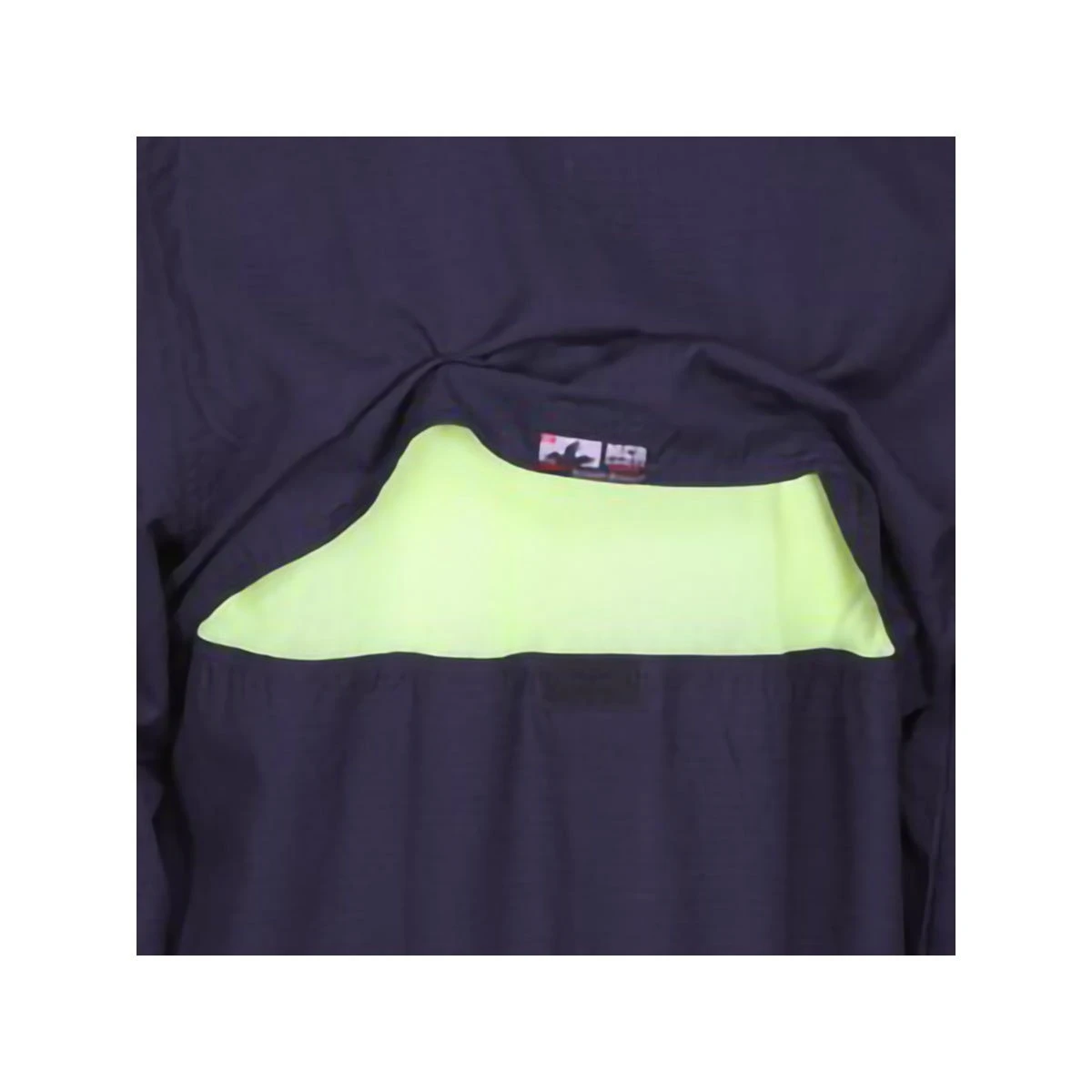 MCR Safety Shirts: Men's SBS1002 Navy FR Summit Breeze Vented Underarms Long Sleeve Button Down Shirt - Image 5