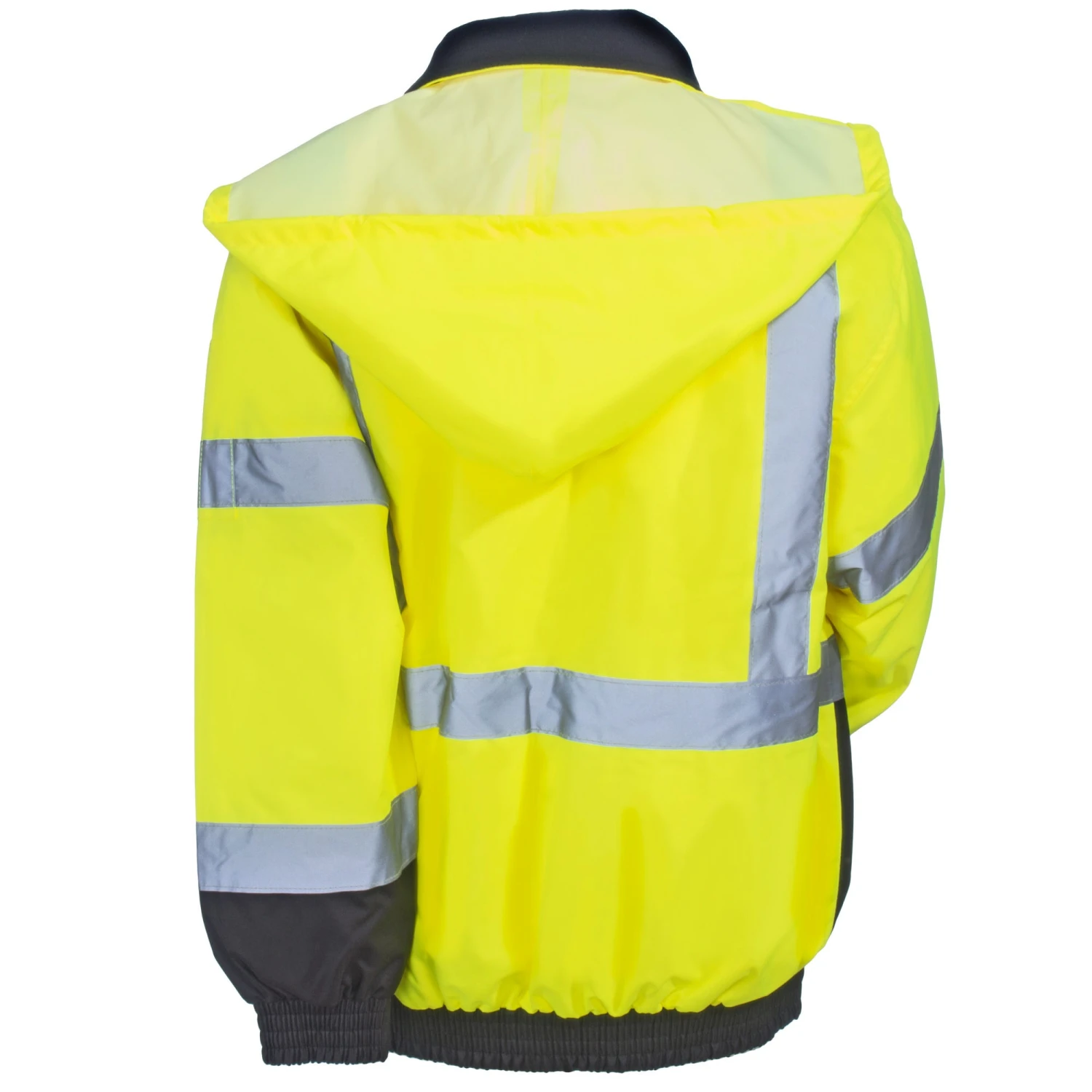 Occunomix Jackets: Men's LUX 350 JB B High Viz Yellow Quilt-Lined Bomber Jacket