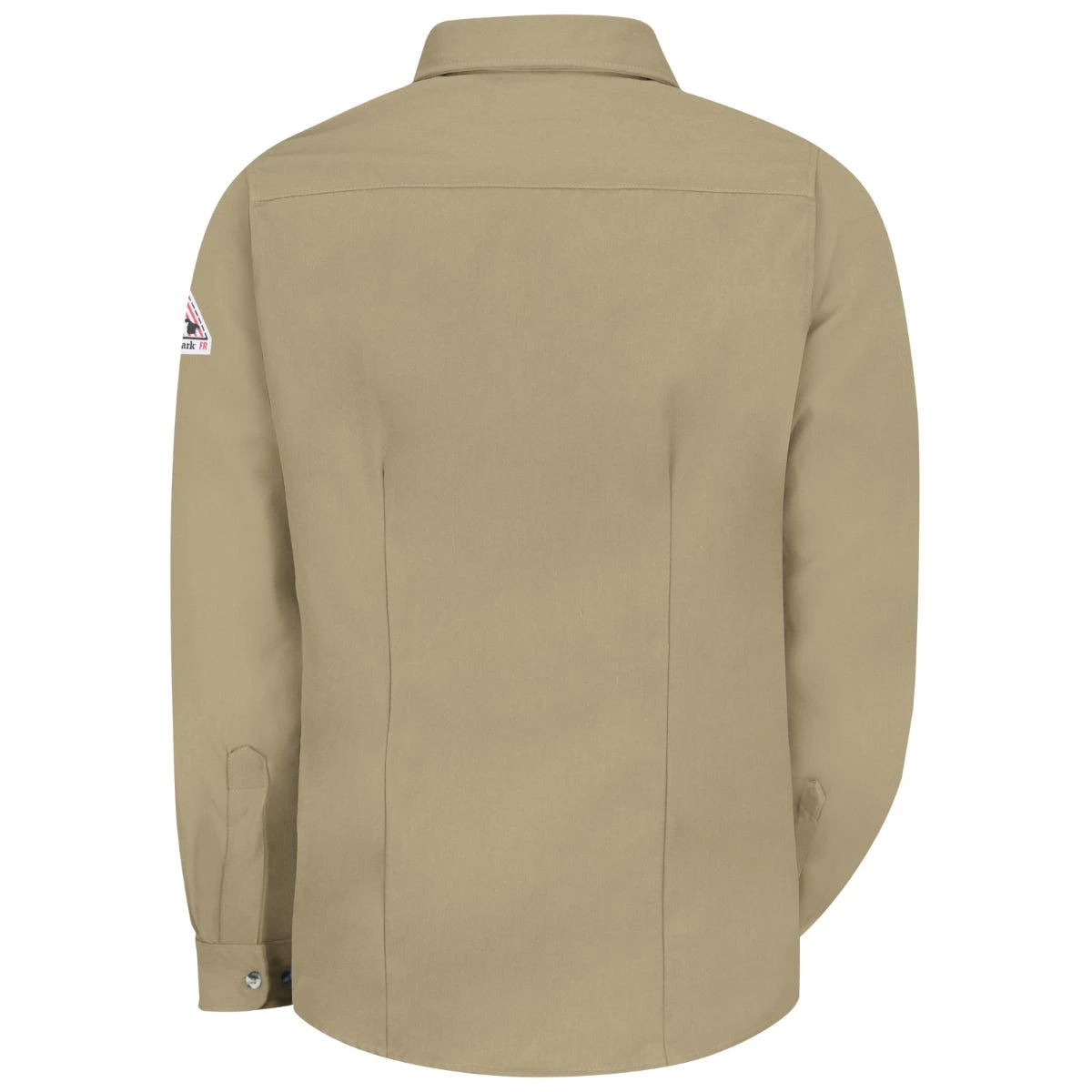 Bulwark Shirt: Women's SMU3 Khaki KHB Flame-Resistant Dress Uniform Shirt - Image 2