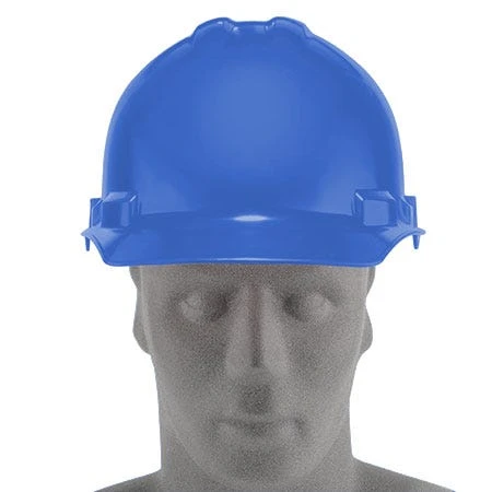 Radians Hats: Granite USA Made GHR6 Blue 6 Point Ratchet Suspension Hard Hat - Image 2