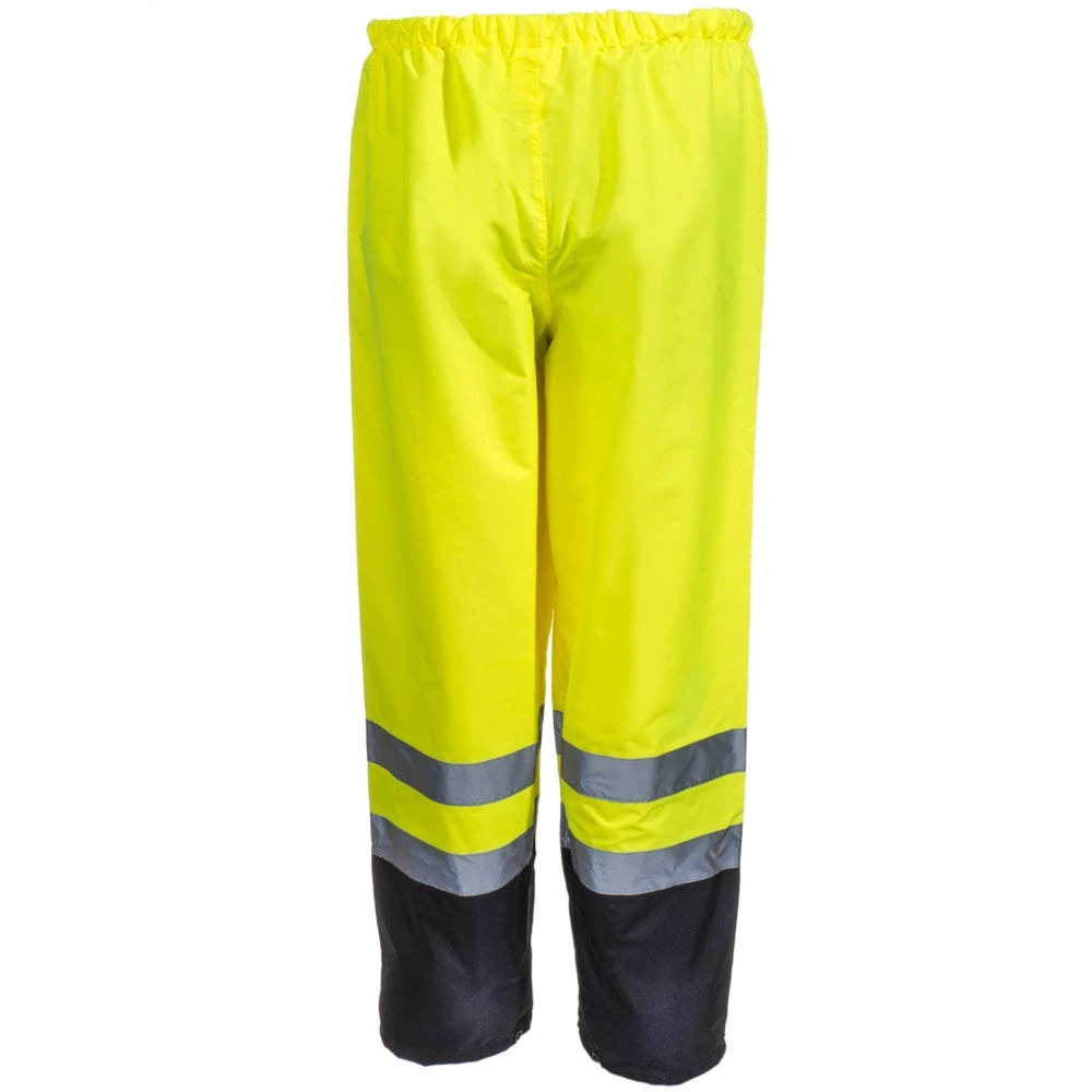 Radians Pants: Unisex SP41 EPGS High Visibility Class E Waterproof Green Pants