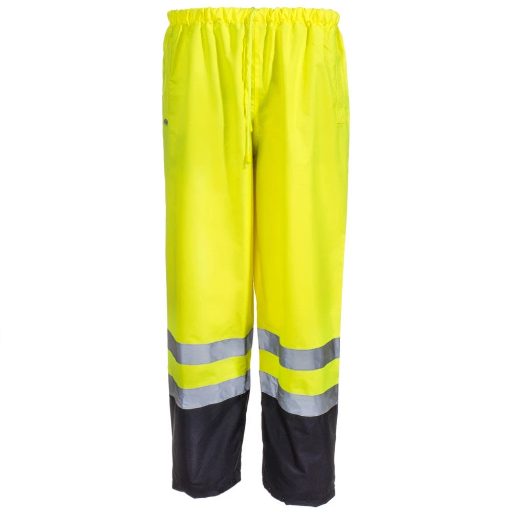 Radians Pants: Unisex SP41 EPGS High Visibility Class E Waterproof Green Pants - Image 2