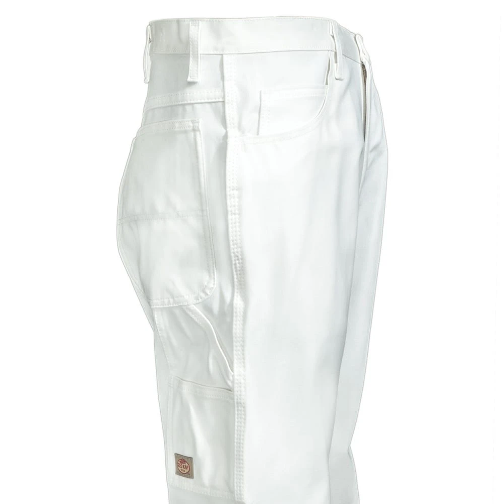 Red Kap Pants: Men's PC80 WH White Painter Dungaree Work Pants