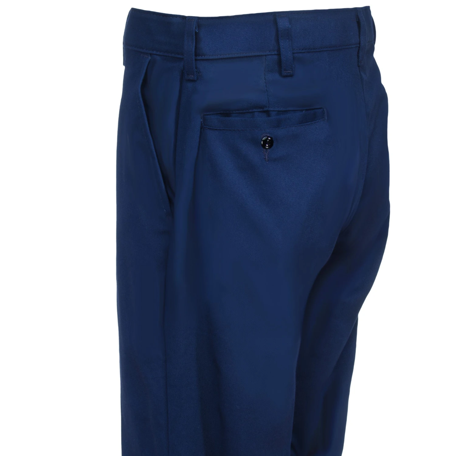 Red Kap Pants: Men's PC20 NV Navy Blue Wrinkle-Resistant Cotton Work Pants - Image 3