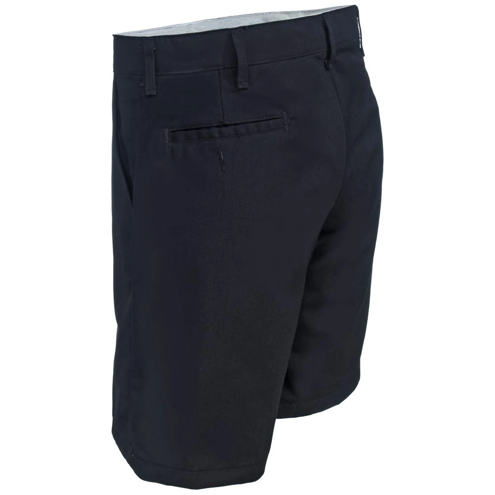 Red Kap Shorts: Men's PT26 BK Black Plain Front Twill Shorts - Image 3