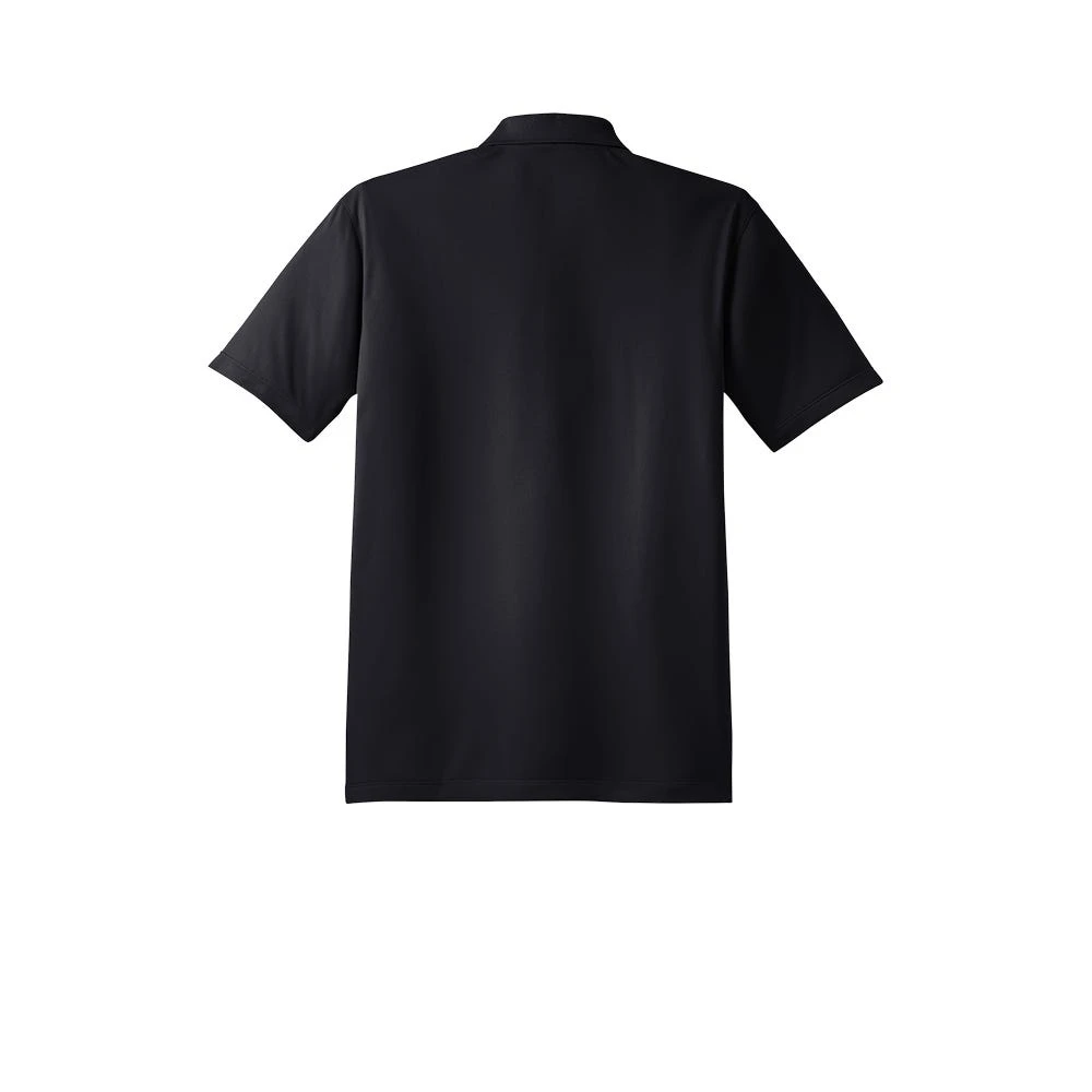 Sport-Tek Shirts: Men's ST650 BLK Black Moisture-Wicking Micropique Polo Shirt - Image 6