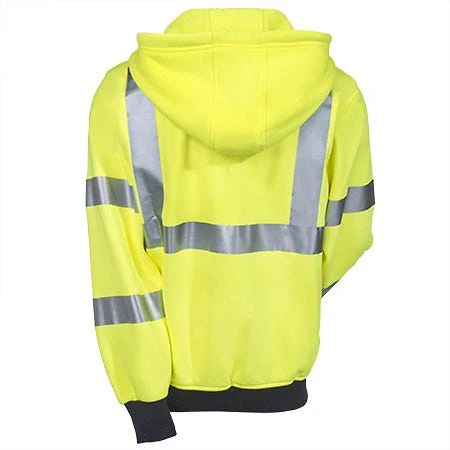 Tingley Sweatshirts: Men's High-Visibility S88122 Flame-Resistant Hooded Sweatshirt - Image 5
