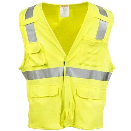 Tingley Vests: Men's V81832 High-Visibility Flame-Resistant Safety Vest - Image 2