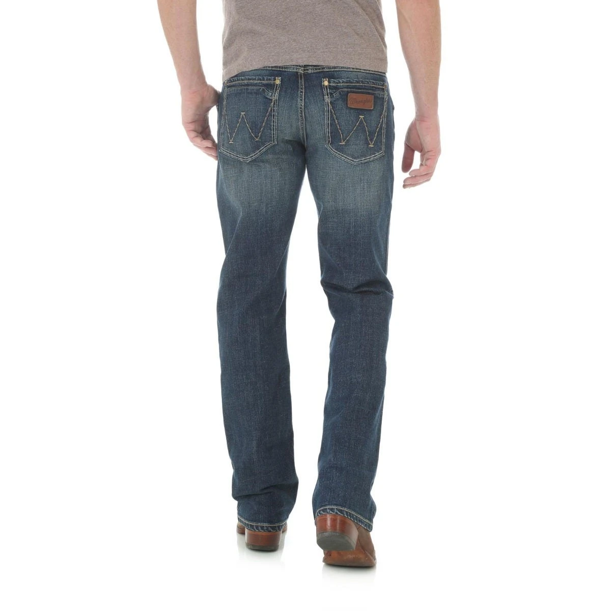 Wrangler Jeans: Men's WLT77LY Layton Wrangler Retro Limited Edition Slim Boot Jean - Image 2
