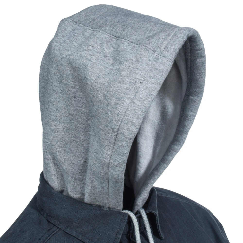 Wolverine Shirts: Men's W1203890 045 Grey Overman Hooded Shirt Jacket - Image 4