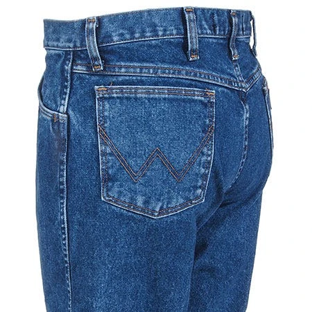 Wrangler Jeans: Men's Stonewashed FR13MMS Flame Resistant Denim Jeans - Image 3