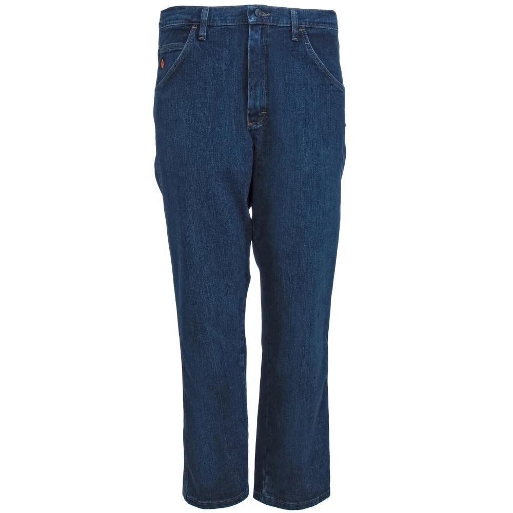 Wrangler Jeans: Men's FRAC50 M Midstone FR Advanced Comfort Relaxed Fit Jeans - Image 2