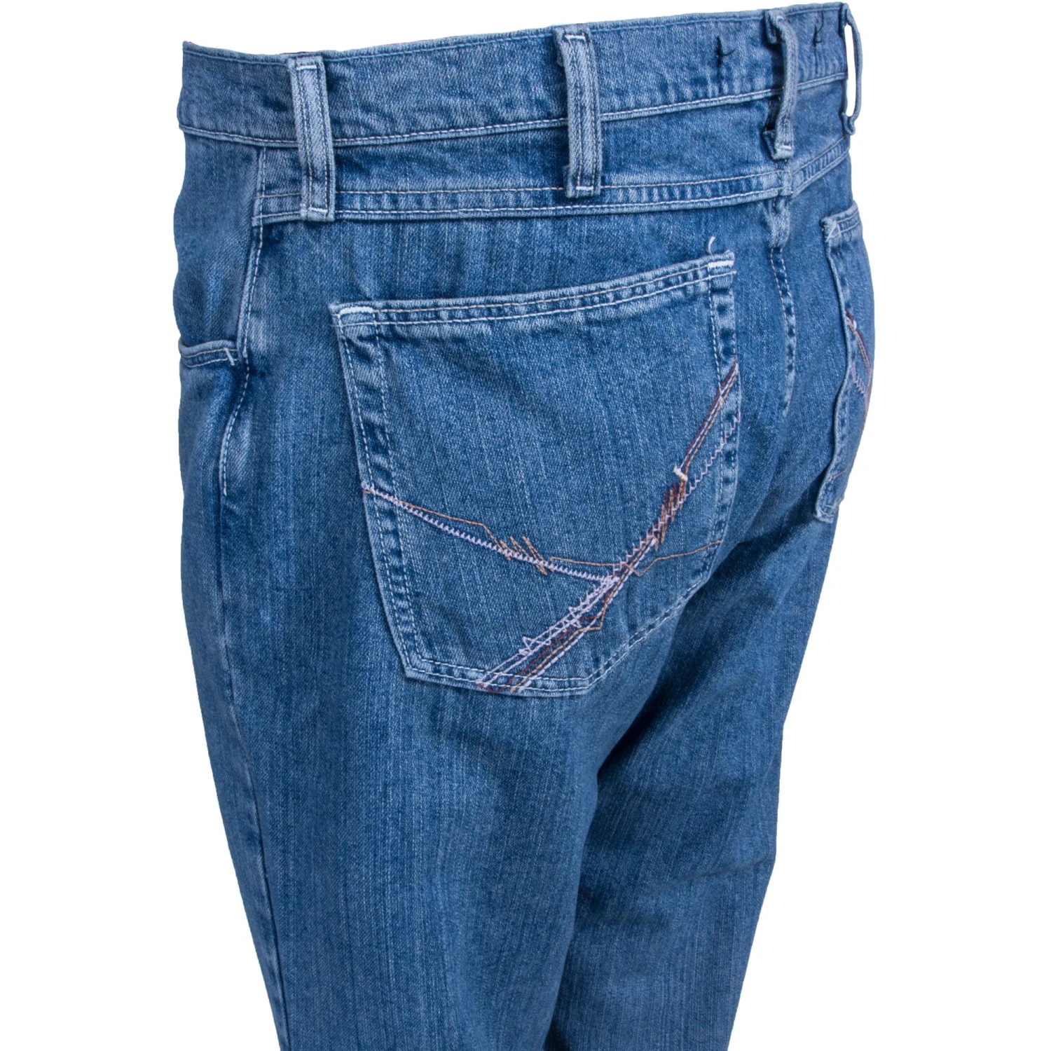 Wrangler 20X Jeans: Men's Flame Resistant Midstone FR42MWM Vintage Boot Cut Jeans - Image 3